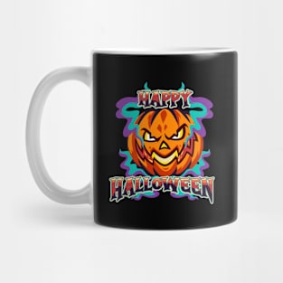 Scary Halloween Jack-o-lantern Mug